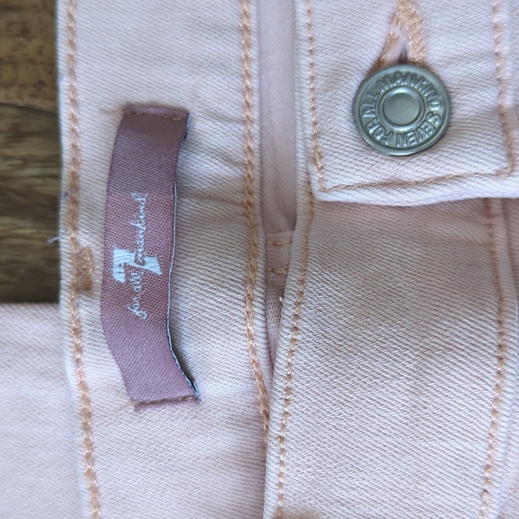 7 For All Mankind Light Pink Jeans - Picture 2 of 11